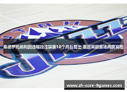 桑德罗托纳利因违规投注禁赛10个月后复出 重返英超赛场再度亮相